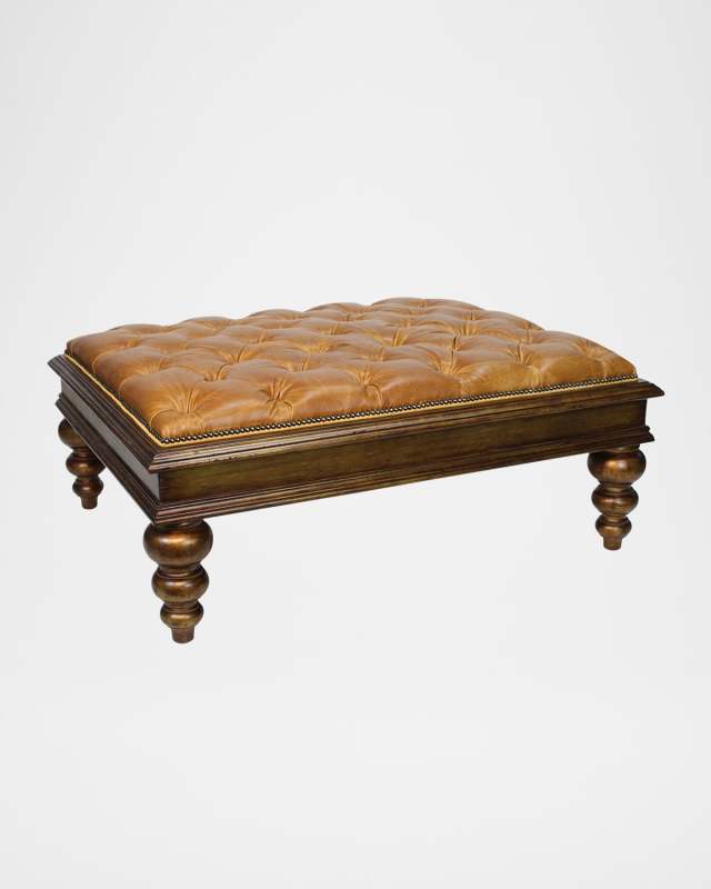 Hamptons Tufted Cocktail Ottoman